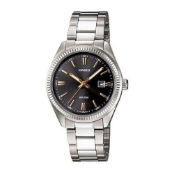 Монополия | Японские наручные часы женские Casio Collections LTP-1302D-1A2