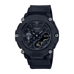 Монополия | Японские наручные часы мужские Casio G-SHOCK GA-2200BB-1AER с хронографом (GA-2200BB-1ADR)