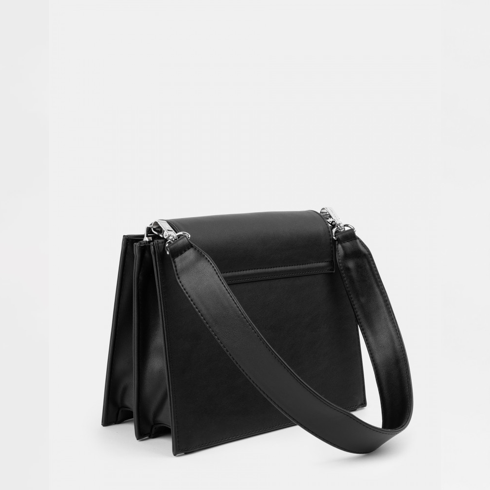 Прямоугольная каркасная сумка Kortni черного цвета | ARNY PRAHT 