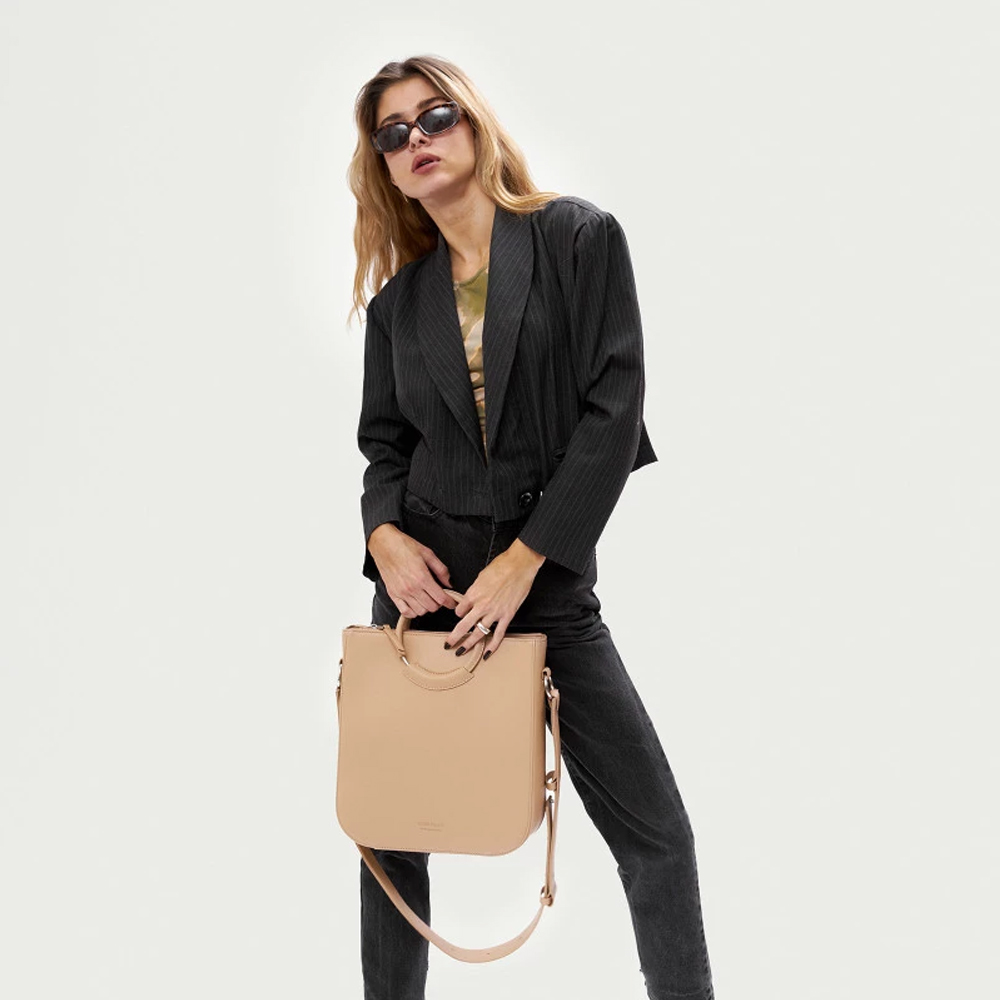 Большая сумка-шоппер Bo в цвете Капучино | ARNY PRAHT 