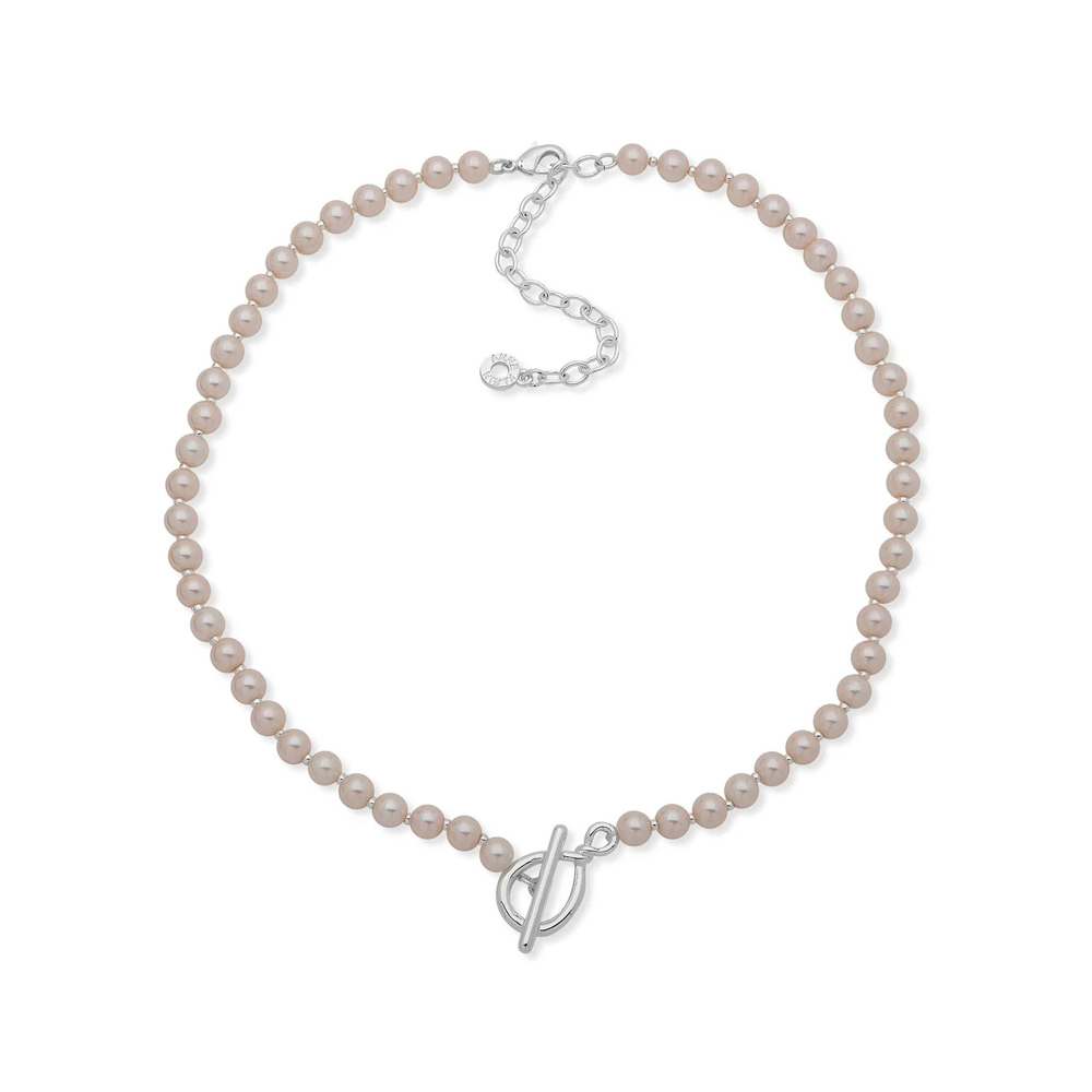Колье  Anne Klein Faux Pearl Collar Necklace | ANNE KLEIN 