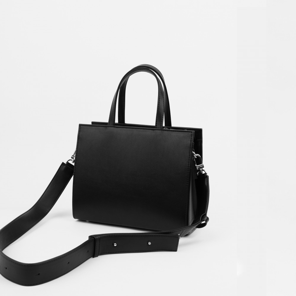 Каркасная сумка Fancy в черном цвете | ARNY PRAHT 