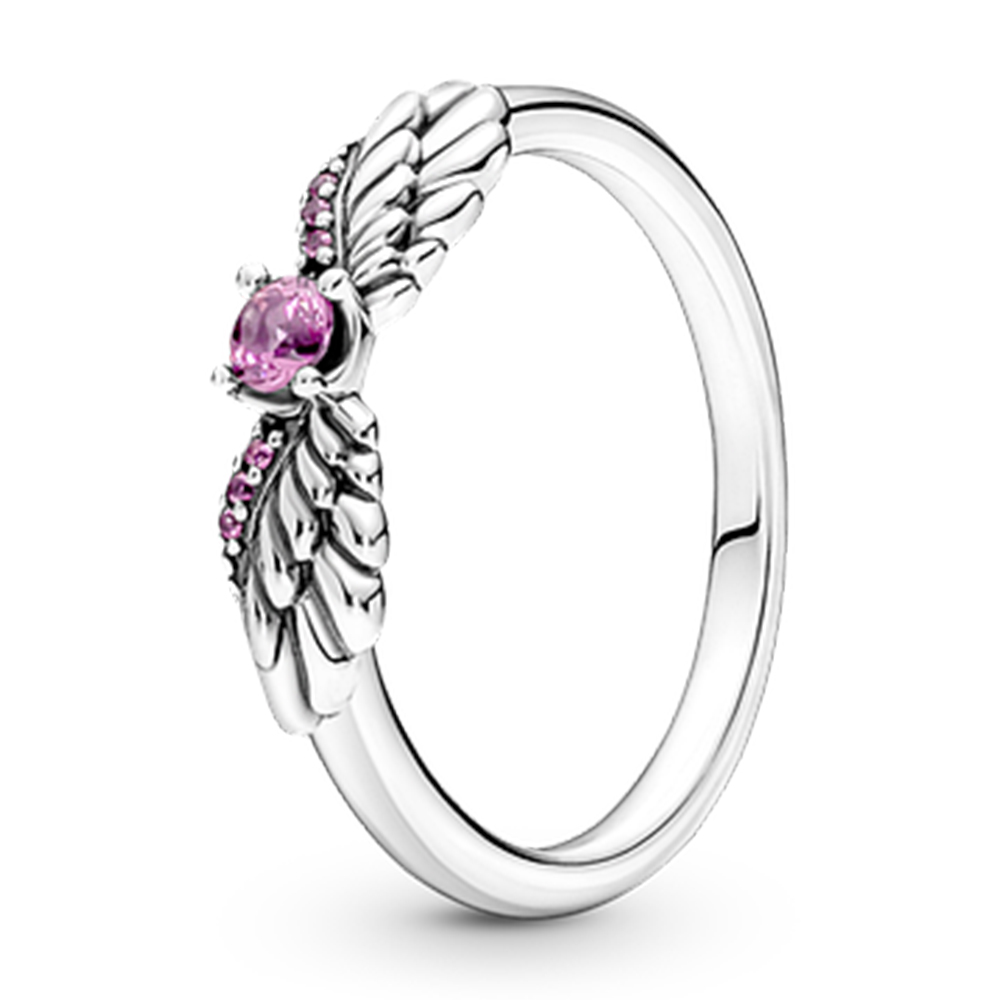 Кольцо Pandora   «Сверкающие ангельские крылья» | PANDORA 