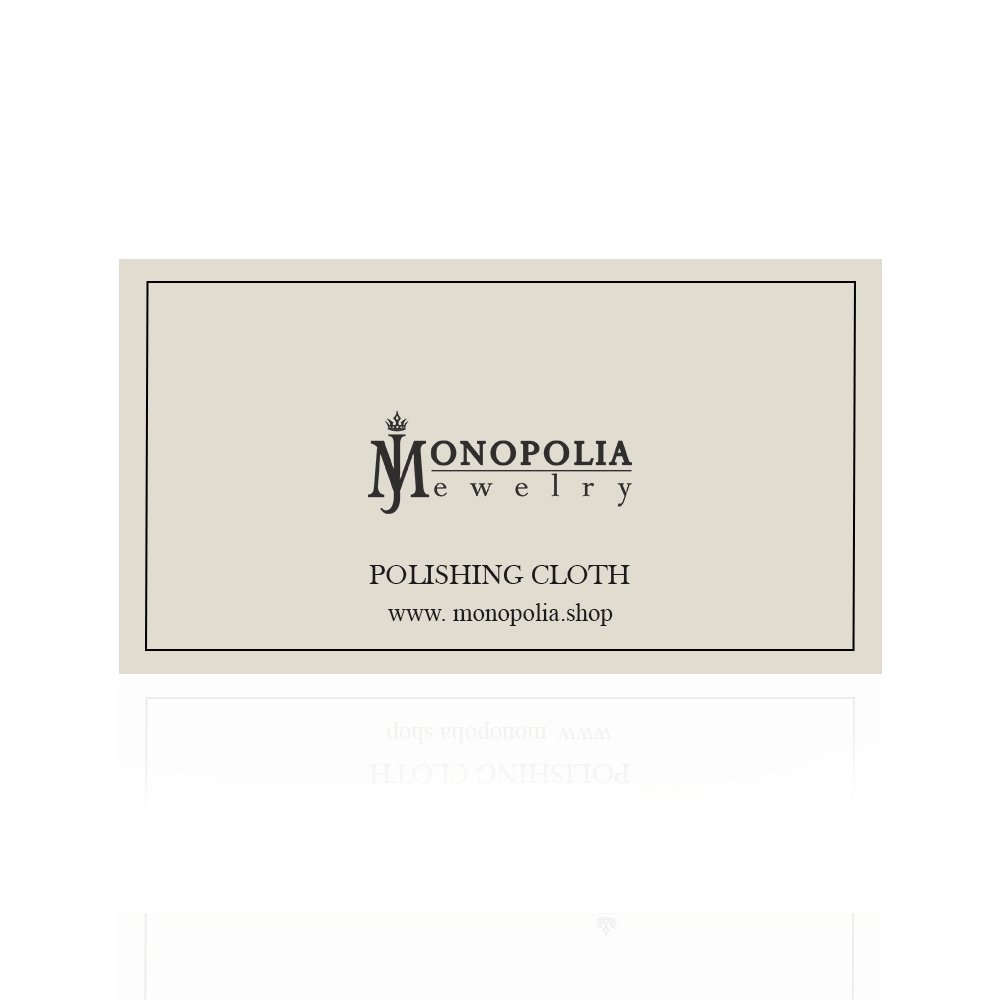 Многоразовая салфетка Monopolia Jewelry для полировки изделий | Monopolia Jewelry 