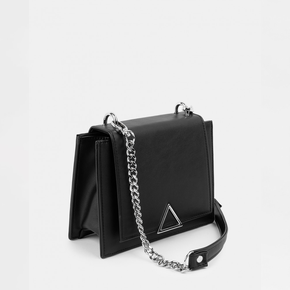 Каркасная сумка Kortni S в черном цвете | ARNY PRAHT 