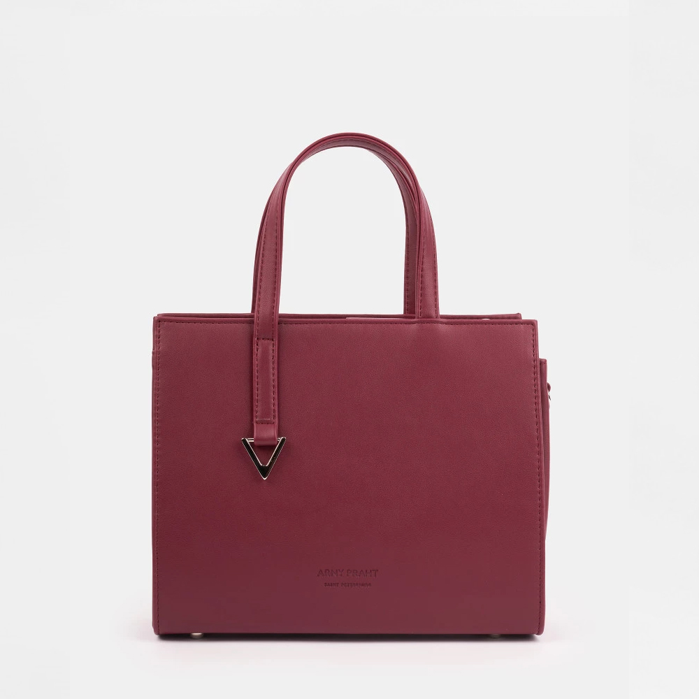 Каркасная сумка Fancy в цвете Бордо | ARNY PRAHT 