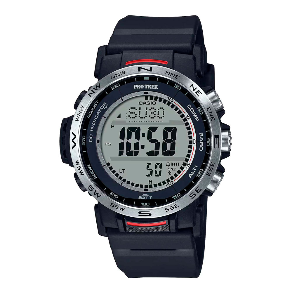 Японские наручные часы мужские Casio Pro Trek PRW-35-1A с хронографом | Casio 