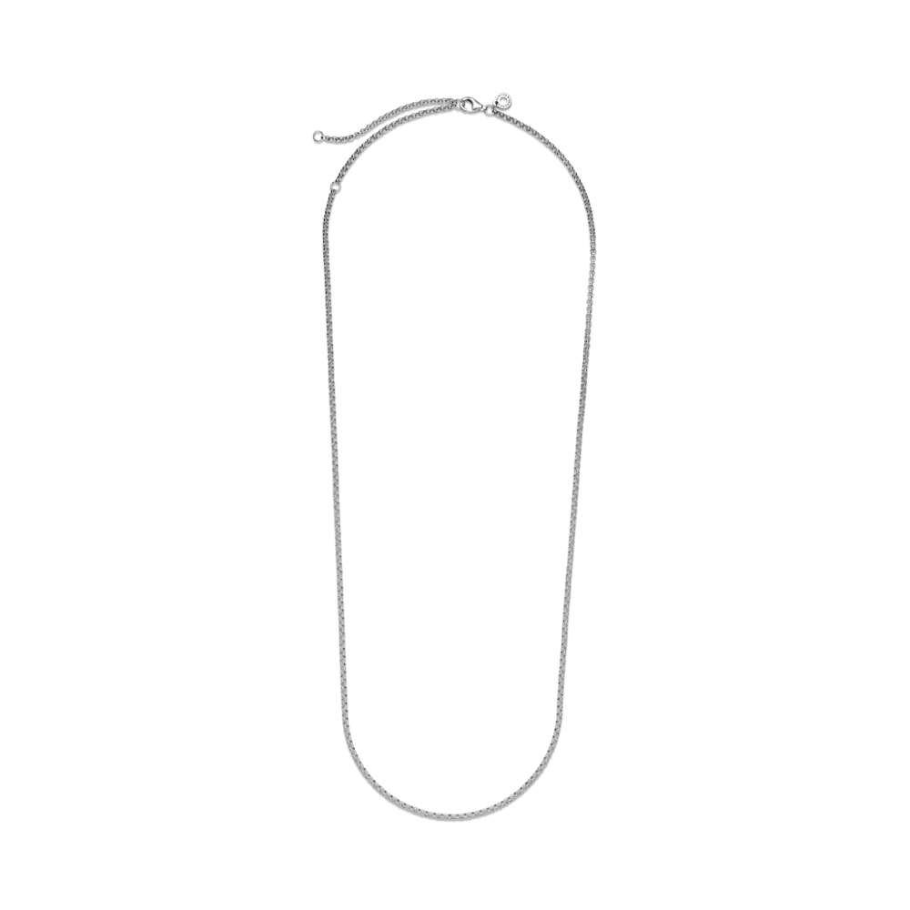 Серебряная цепочка из круглых звеньев | PANDORA 