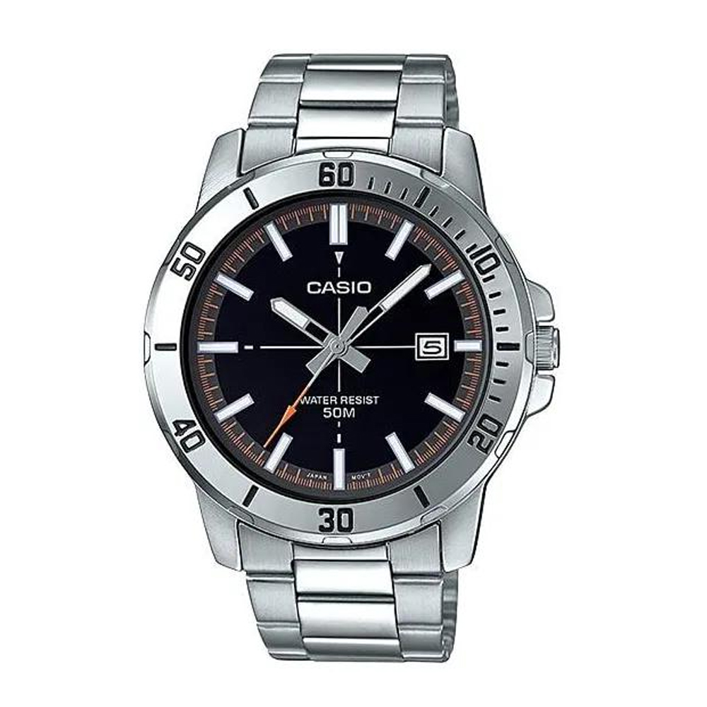Японские наручные часы  мужские Casio Collection MTP-VD01D-1E2 | Casio 