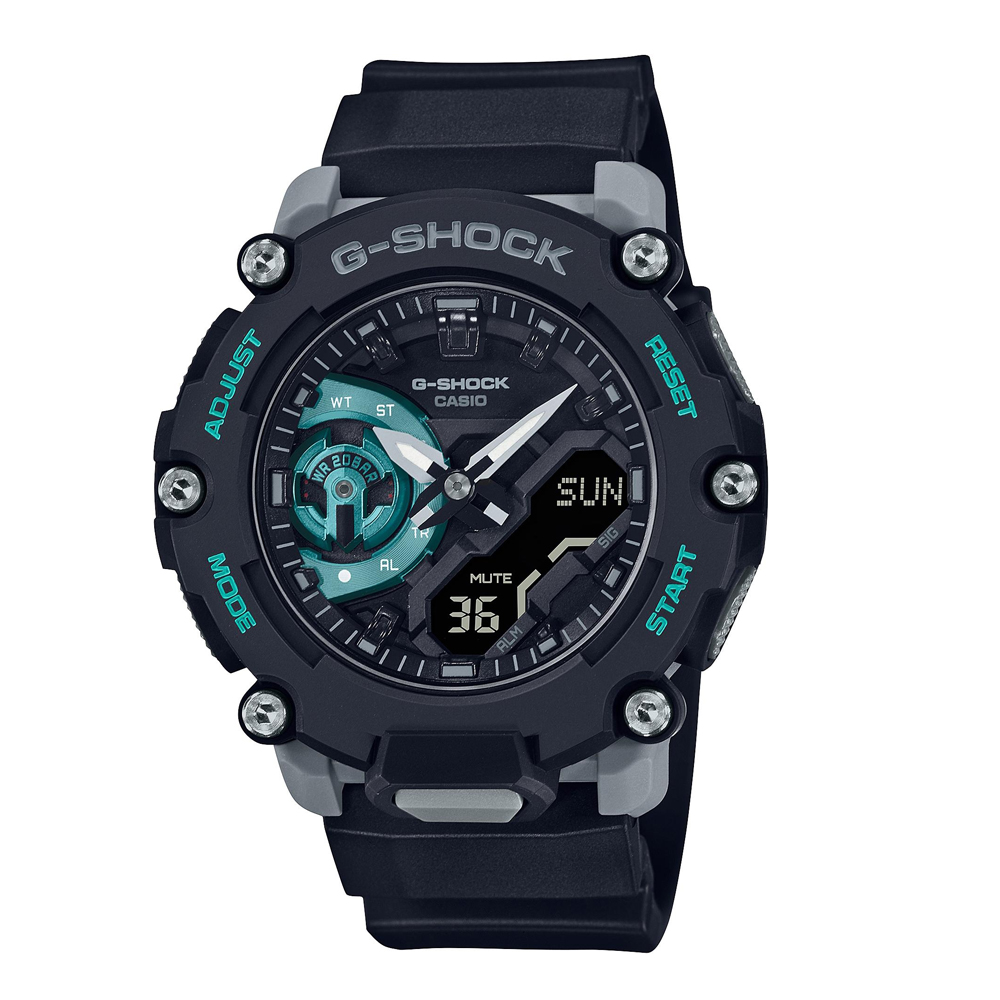 Японские часы мужские CASIO G-SHOCK  GA-2200M-1A | Casio 