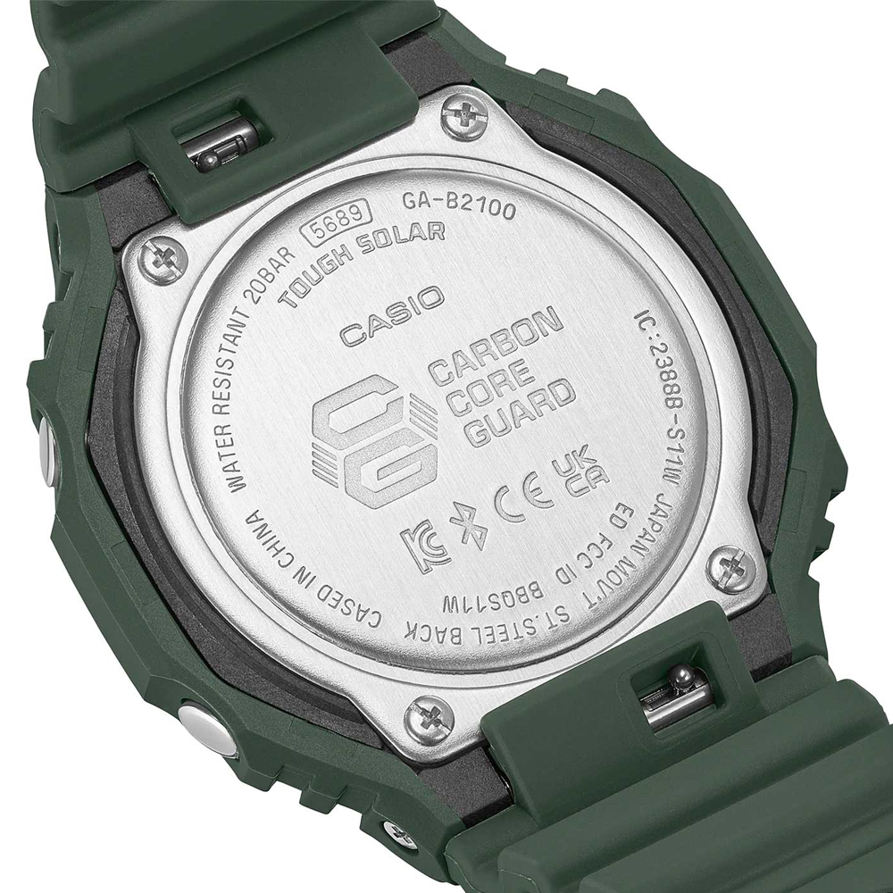 Японские наручные часы мужские Casio G-SHOCK GA-B2100-3A | Casio 