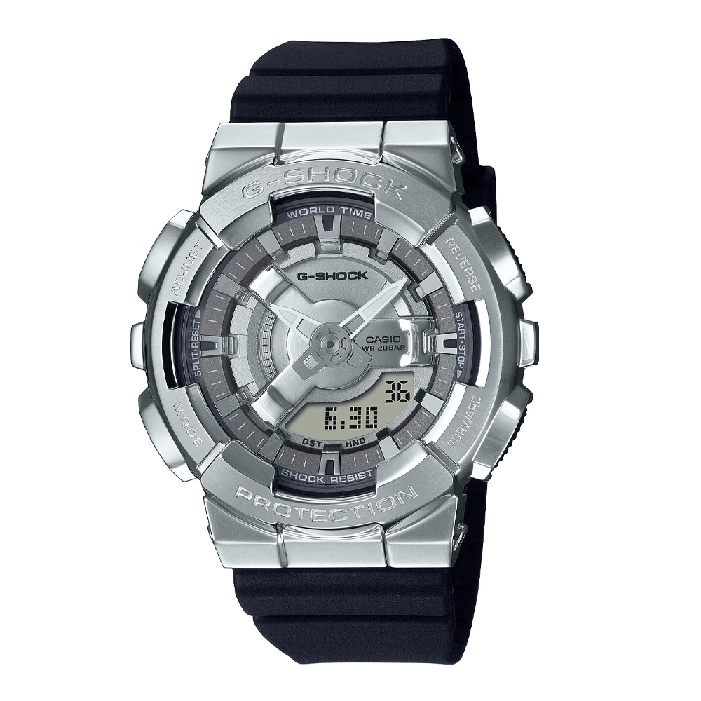 Японские часы CASIO G-SHOCK GM-S110-1A с хронографом | Casio 