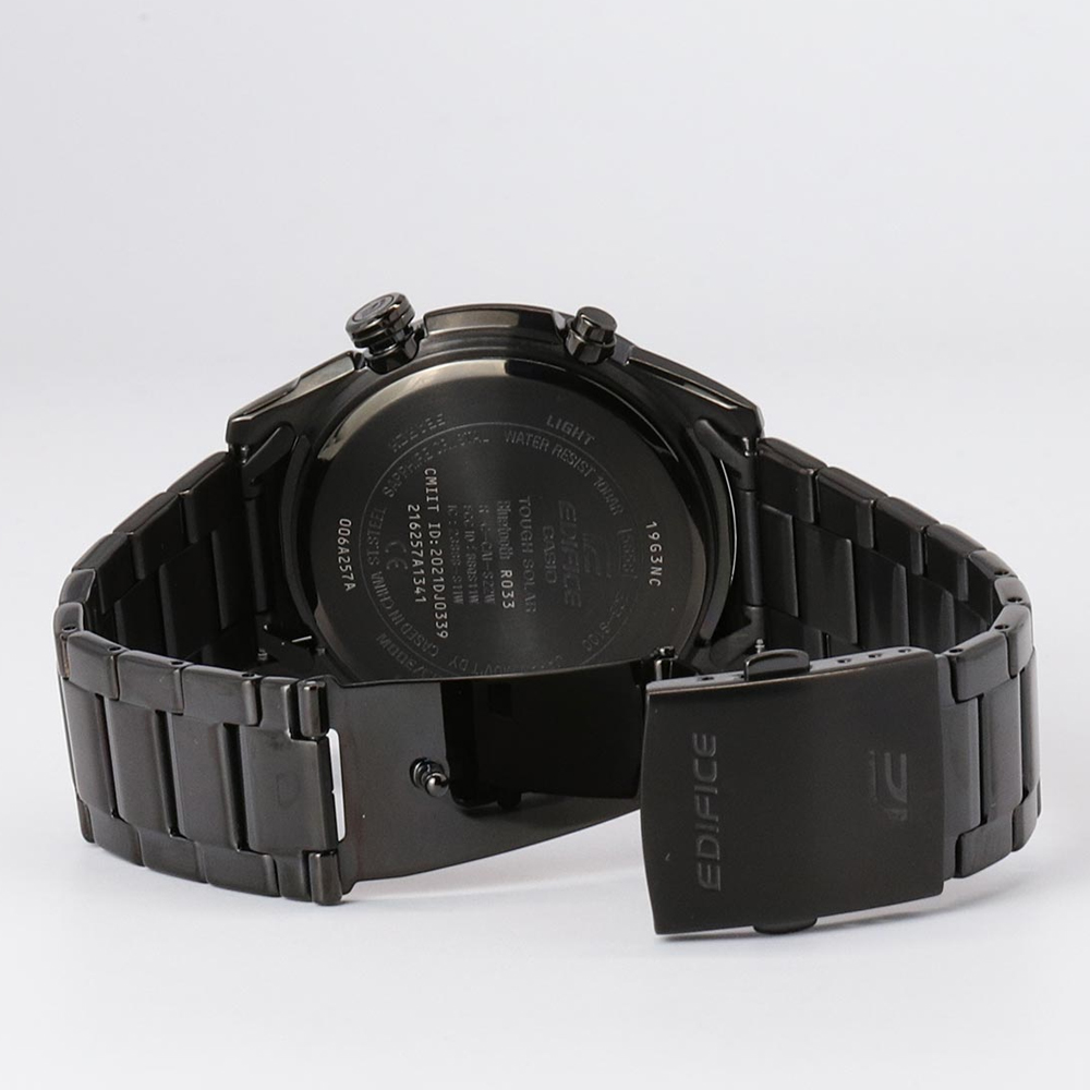 Японские часы мужские CASIO Edifice ECB-S100DC-2AEF с хронографом | Casio 