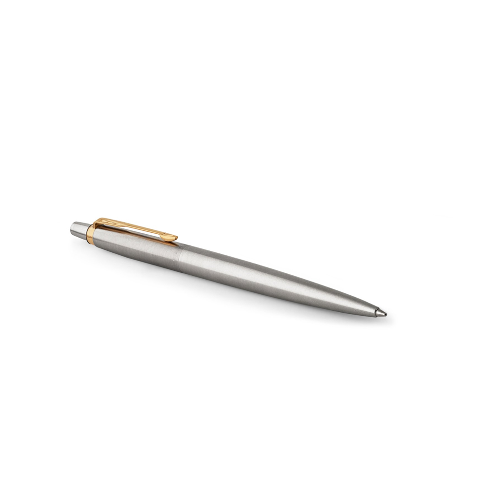 Шариковая ручка Parker Jotter Essential, St. Steel GT, стержень: Mblue, 1953182 | PARKER 