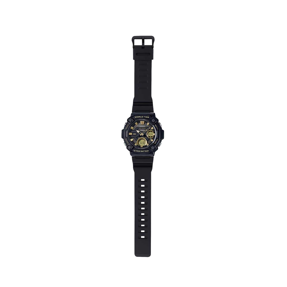 Японские наручные часы мужские CASIO Collection AEQ-120W-9A с хронографом | Casio 