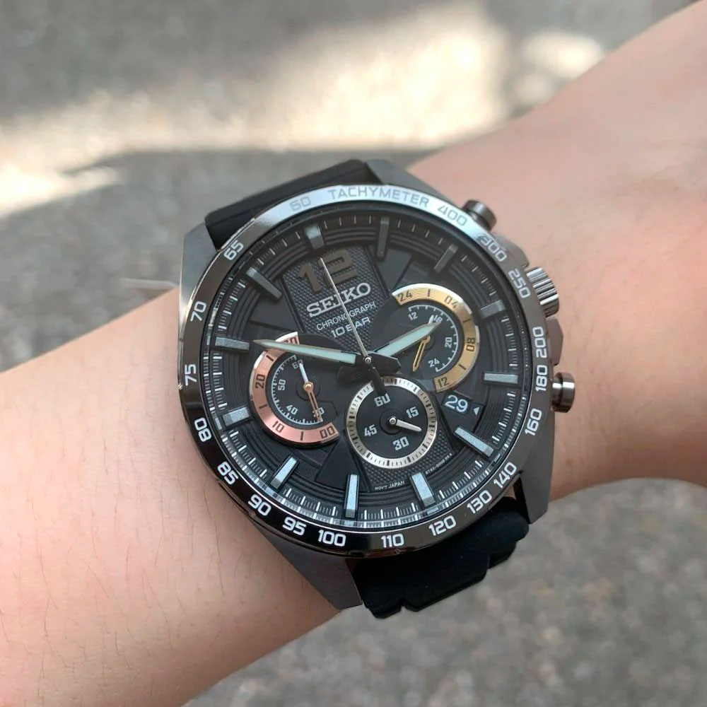 Японские наручные часы мужские Seiko SSB349P1 | SEIKO 