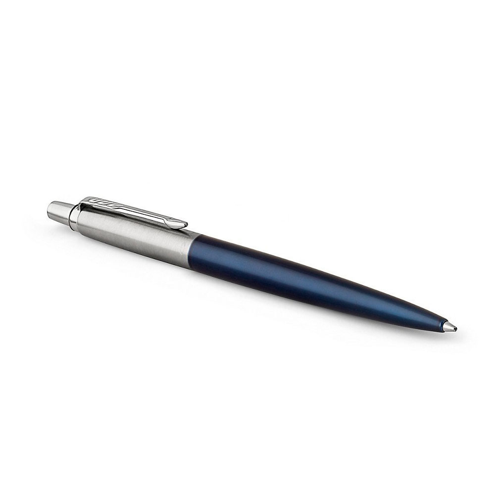 Подарочный набор: Шариковая ручка Parker Jotter Essential, Royal Blue CT, стержень: Mblue и Ежедневник синий недатированный 195_3_128.043186 | PARKER 