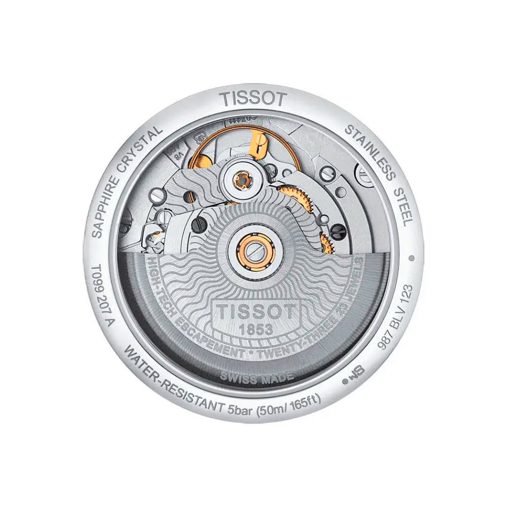 Часы женские Tissot Chemin Des Tourelles Powermatic 80 Lady T099.207.22.118.00, механика | TISSOT 
