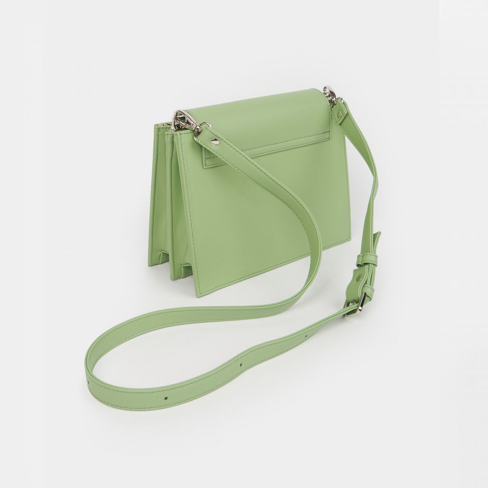 Каркасная сумка Kortni в цвете Травяной | ARNY PRAHT 