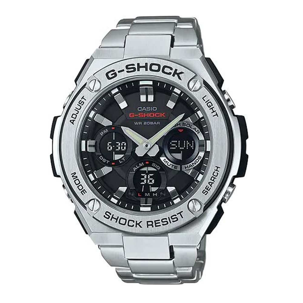 Японские наручные часы мужские Casio G-SHOCK GST-S110D-1A | Casio 