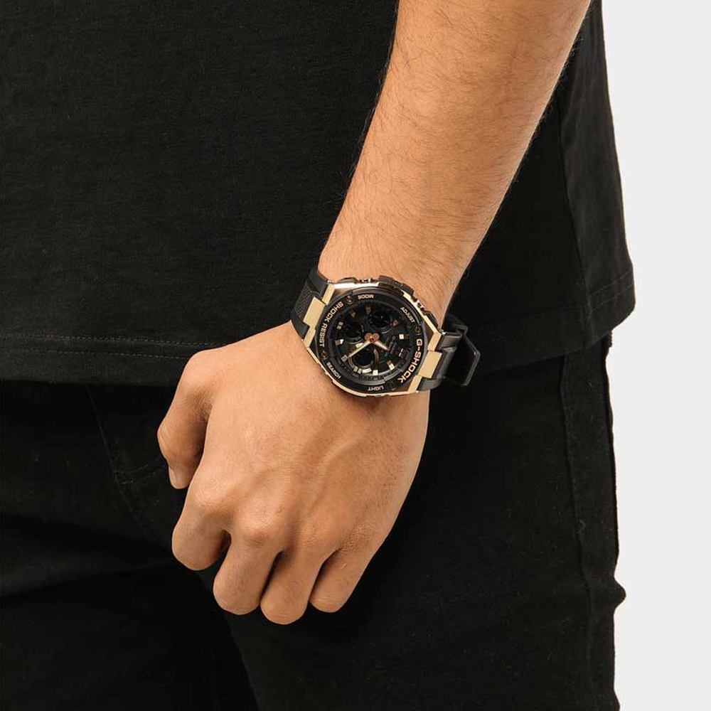 Японские наручные часы мужские Casio G-SHOCK GST-S100G-1A | Casio 