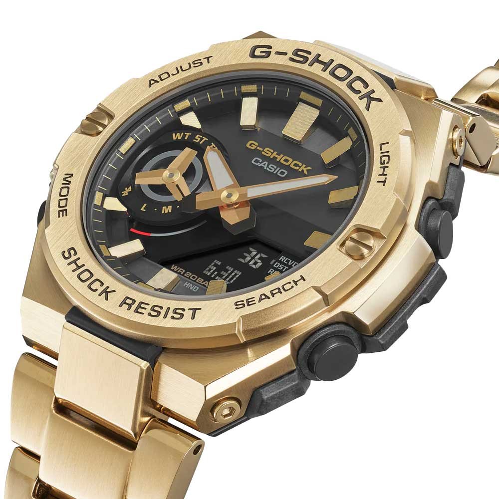 Японские наручные часы мужские Casio G-SHOCK  GST-B500GD-9A | Casio 