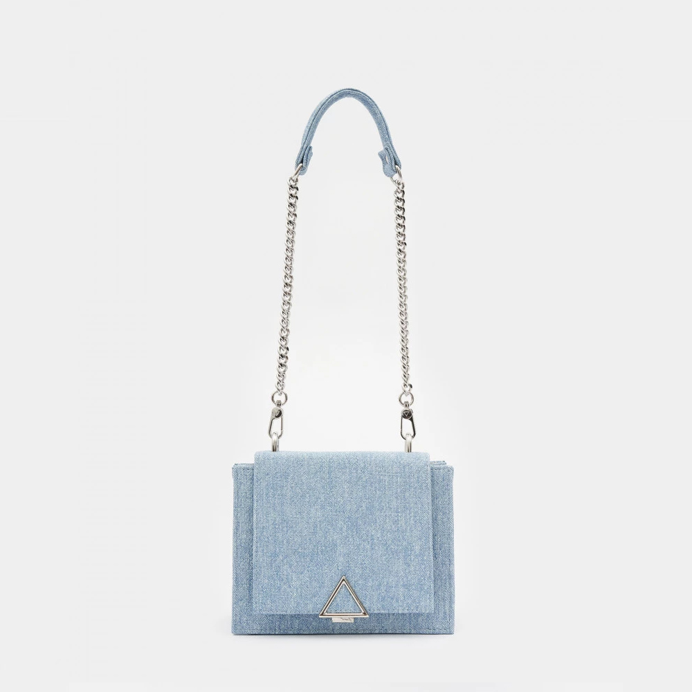 Каркасная сумка Kortni S в цвете Голубой деним | ARNY PRAHT 