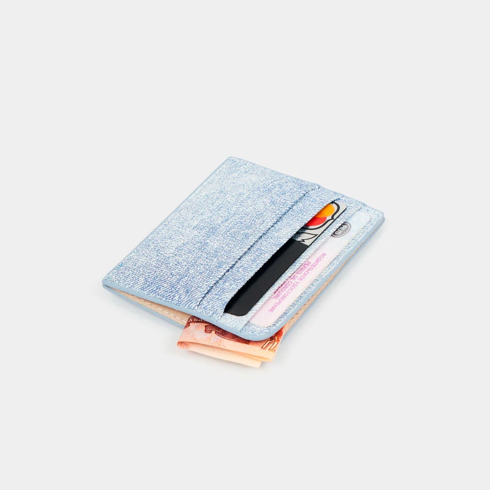 Небольшой кошелек Hold для купюр и карт в цвете потертый деним | ARNY PRAHT 