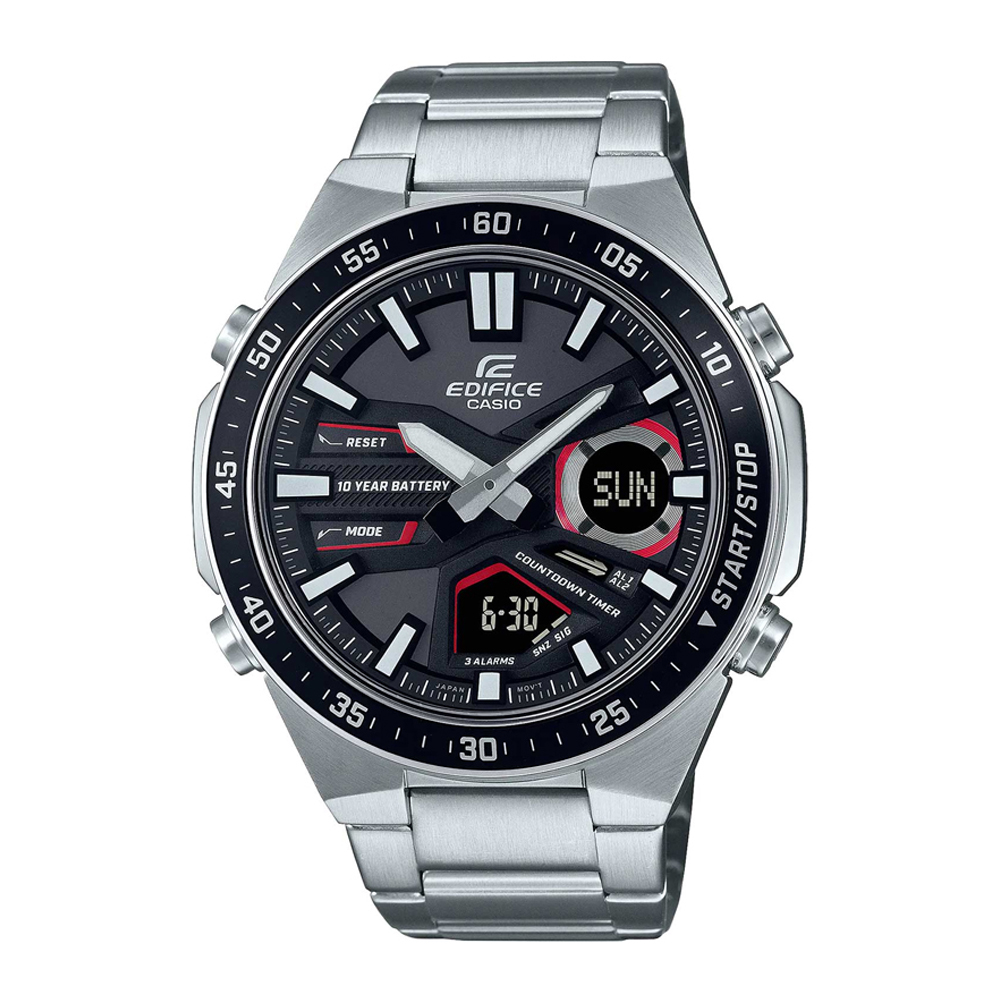 Японские часы мужские CASIO Edifice EFV-C110D-1A4 с хронографом | Casio 