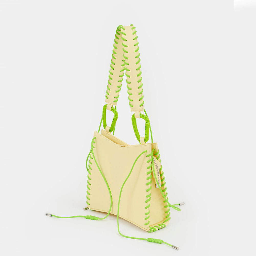 Каркасная сумка  Chuky в цвете лимонный сорбет | ARNY PRAHT 