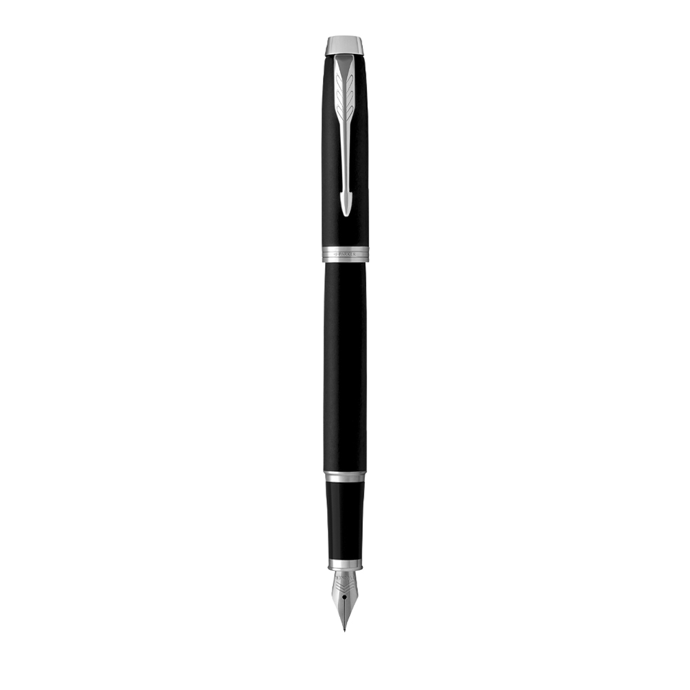 Перьевая ручка Parker IM Mat Black CT, перо: F, цвет чернил: blue 2143637  | PARKER 