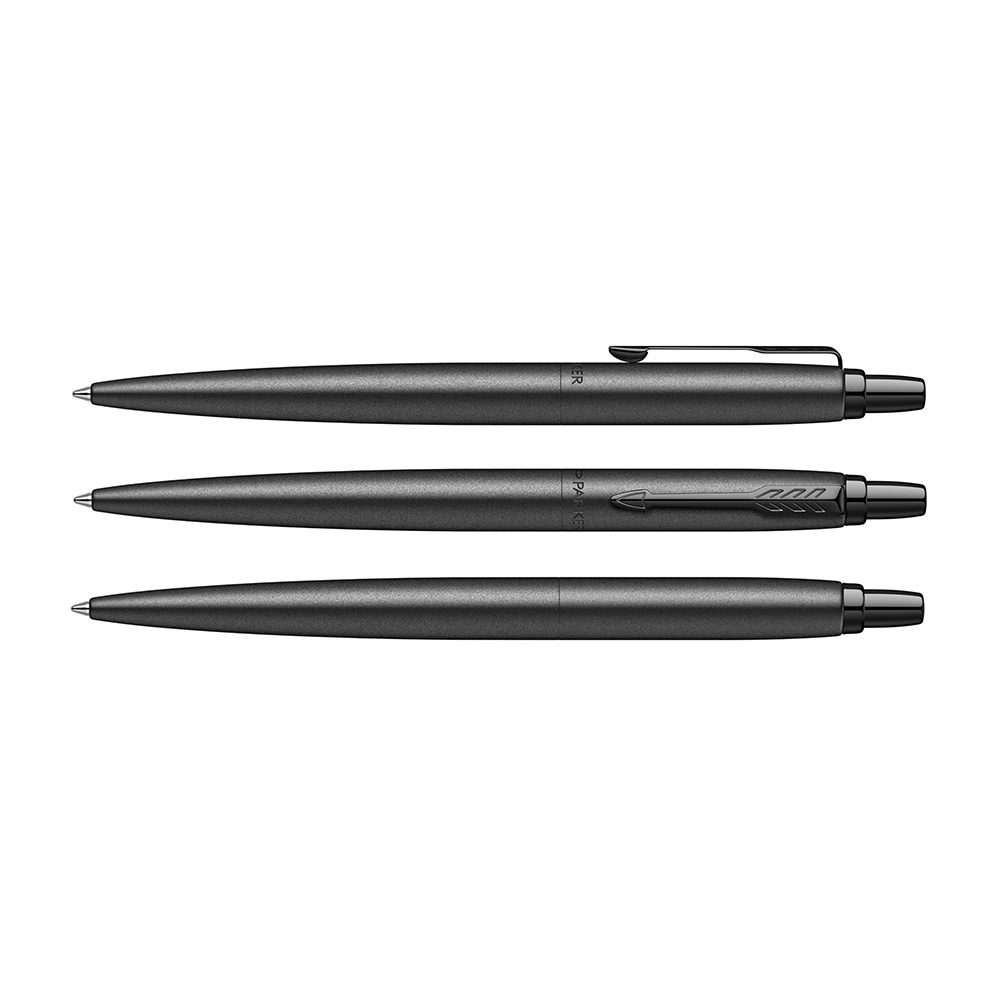 Подарочный набор: Шариковая ручка Parker Jotter XL SE20 Monochrome в подарочной упаковке, цвет: Black, стержень: Mblue и Ежедневник зеленый недатиров  | PARKER 