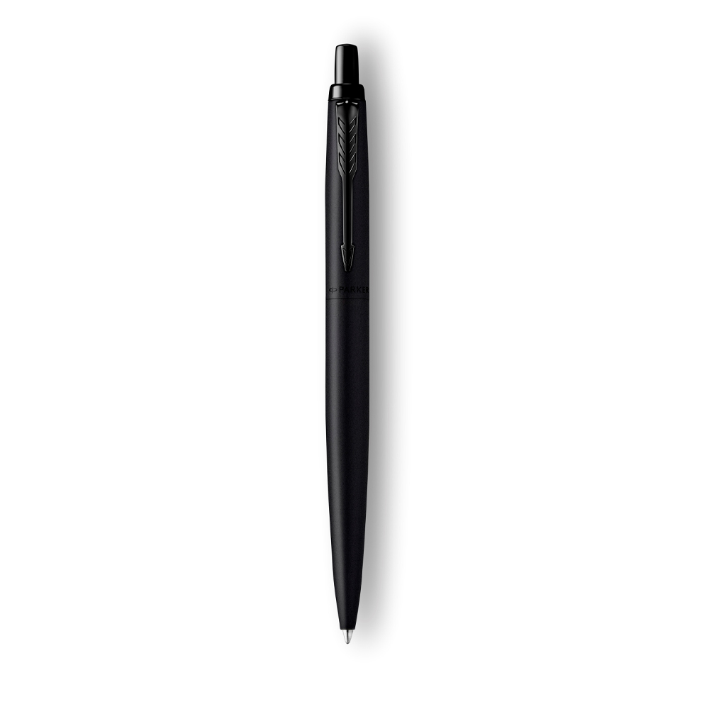 Подарочный набор: Шариковая ручка Parker Jotter XL SE20 Monochrome в подарочной упаковке, цвет: Black, стержень: Mblue и Ежедневник зеленый недатиров  | PARKER 