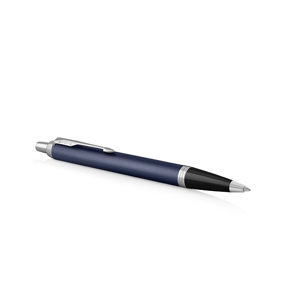 Шариковая ручка Parker IM Metal Matte Blue CT, стержень: M, цвет чернил: blue 1931668 | PARKER 