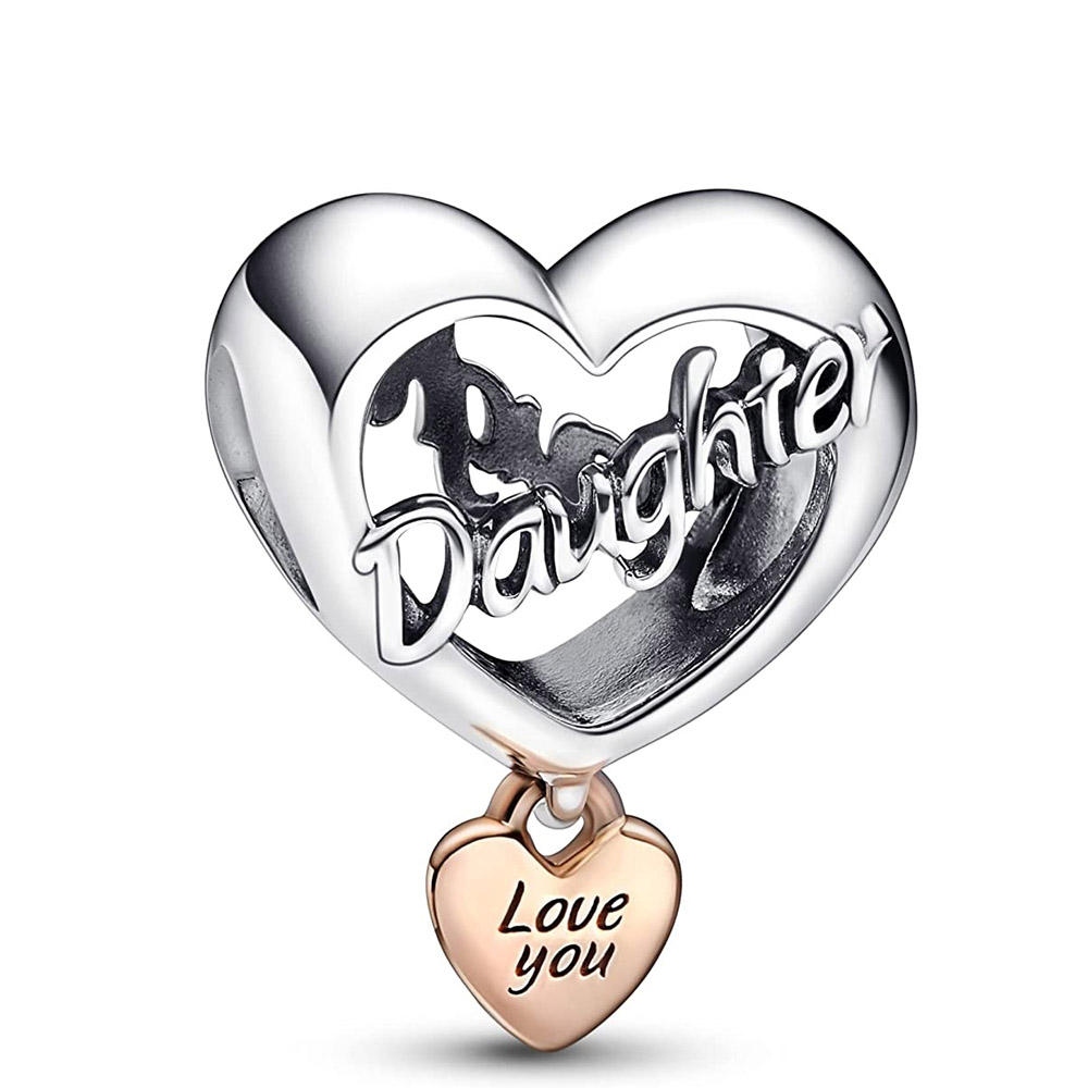 Шарм Pandora Moments  «Love You Daughter»  «Дочь»  | PANDORA 
