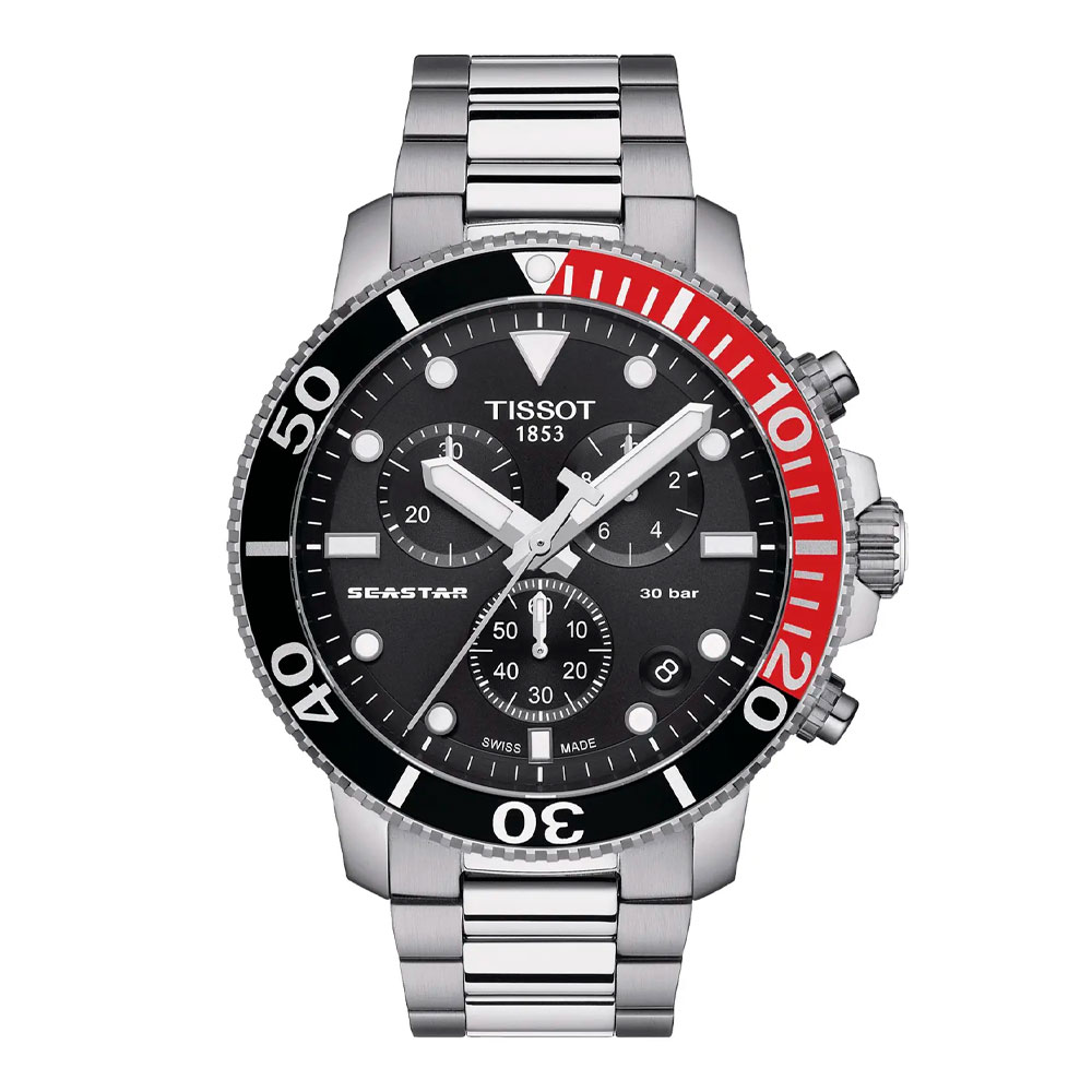 Часы мужские Tissot Seastar 1000 Chronograph T120.417.11.051.01 | TISSOT 