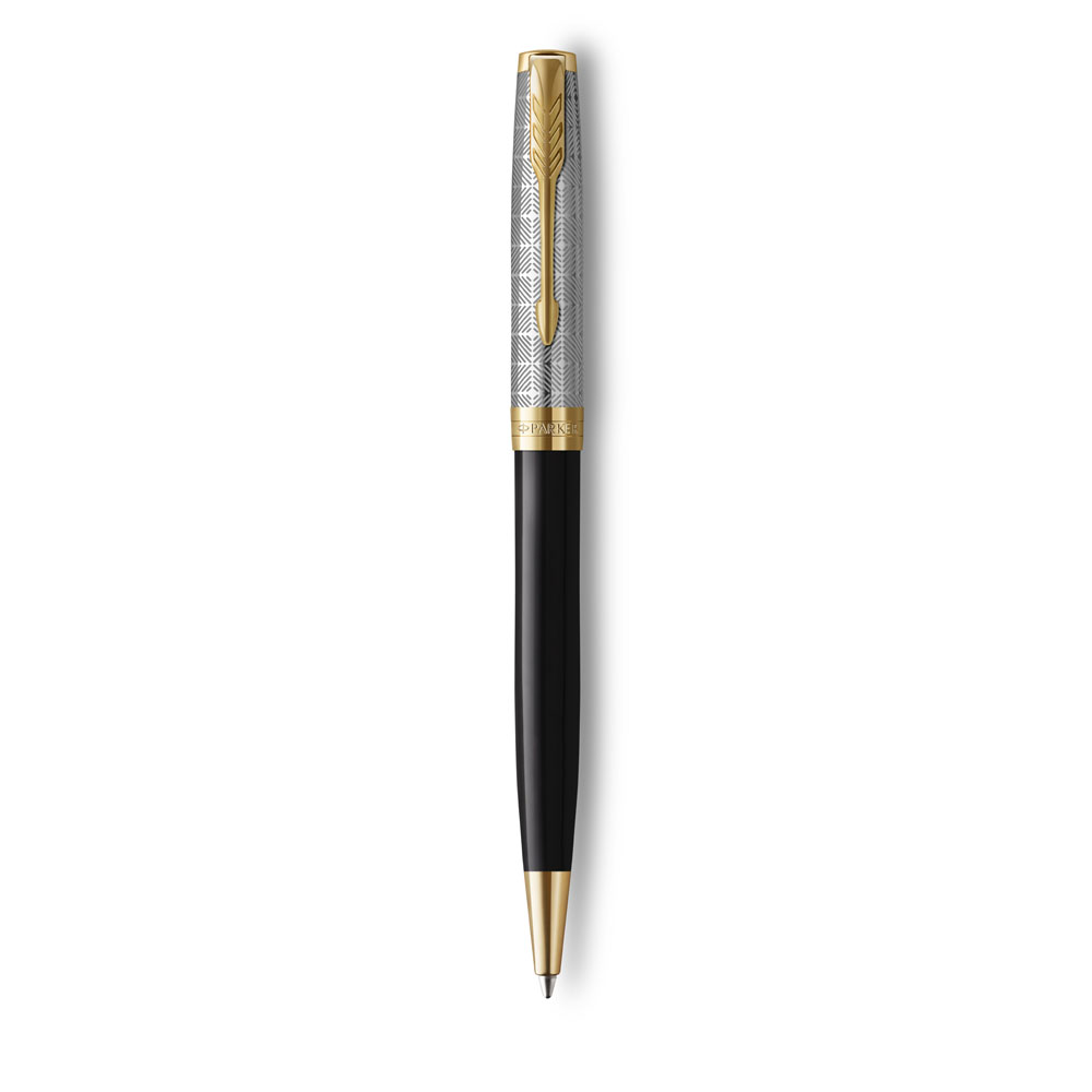 Шариковая ручка Parker Sonnet Premium Refresh BLACK, цвет чернил Мblack 2119787 | PARKER 