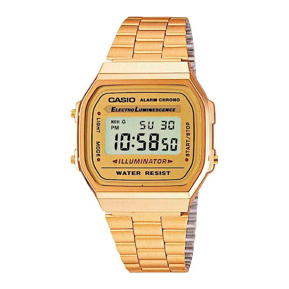 Японские наручные часы CASIO Vintage A-168WG-9W | Casio 