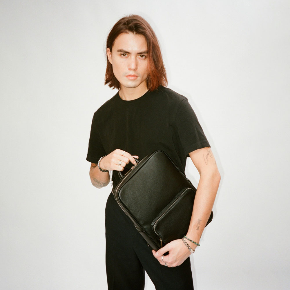 Бизнес-рюкзак Todd M в черном цвете | ARNY PRAHT 