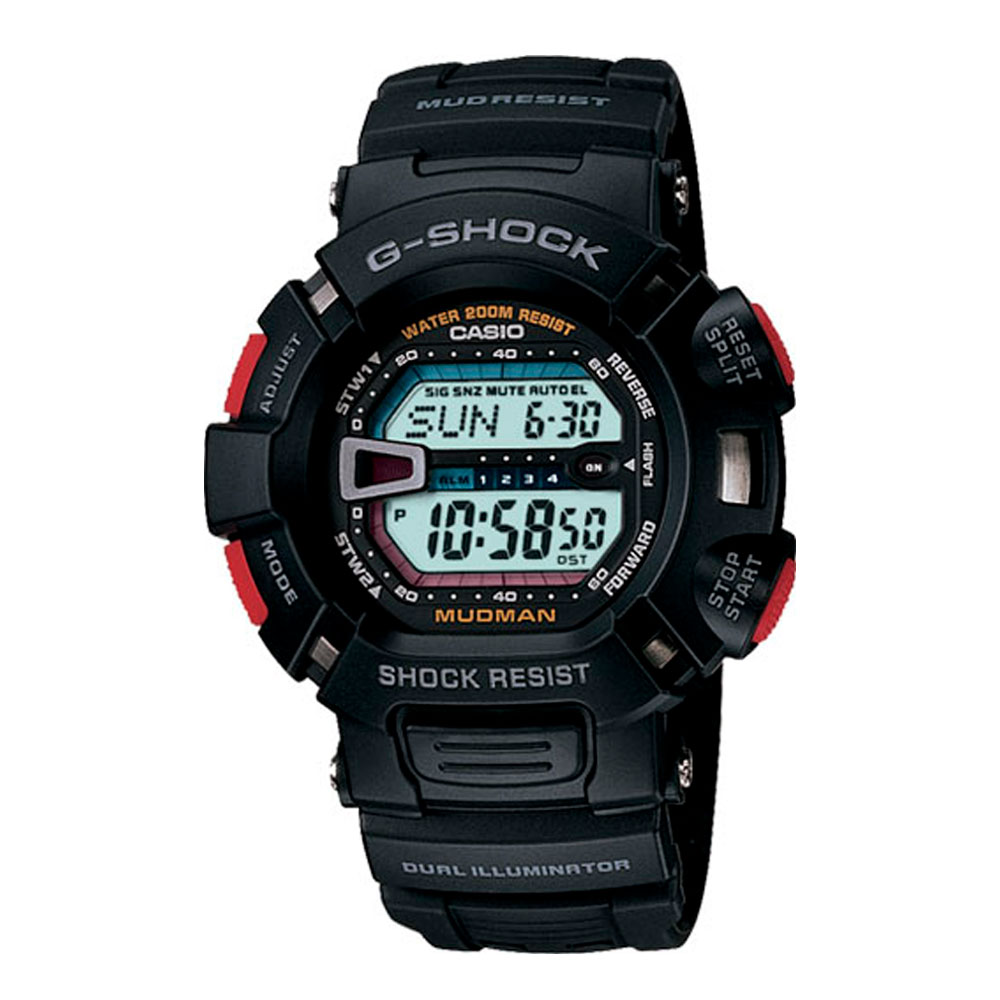 Японские наручные часы мужские Casio G-SHOCK G-9000-1V с хронографом | Casio 