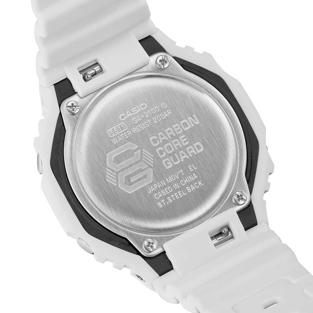 Японские наручные часы мужские Casio G-SHOCK  GA-2100-7A7  с хронографом | Casio 