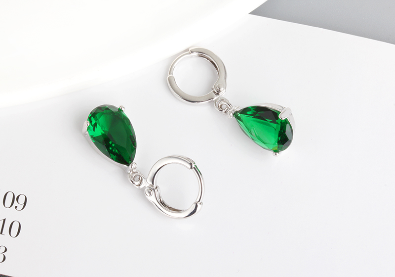 Серьги «Изумрудный колорит» | CDE SWAROVSKI 
