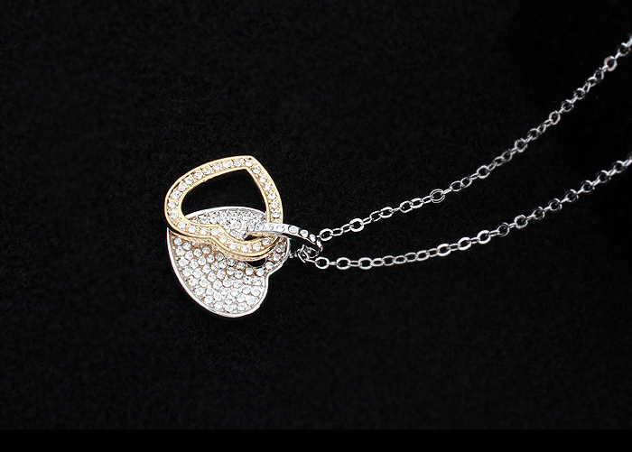 Колье «Влюбленные сердца»  | CDE SWAROVSKI 