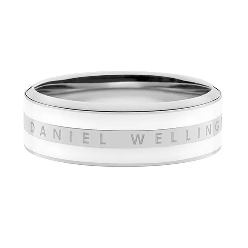 Кольцо   CLASSIC RING SATIN WHITE | DANIEL WELLINGTON 