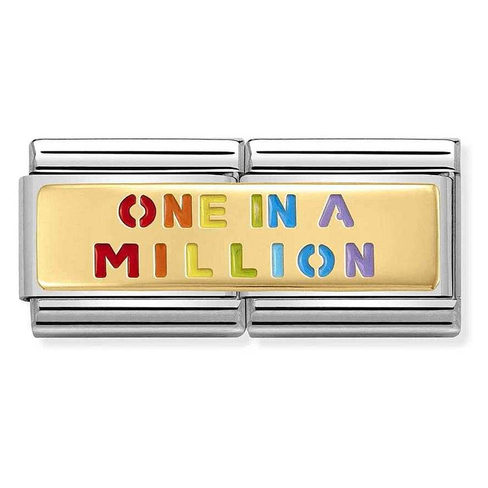 Звено  двойное CLASSIC  «ONE IN A MILLION» | NOMINATION ITALY 