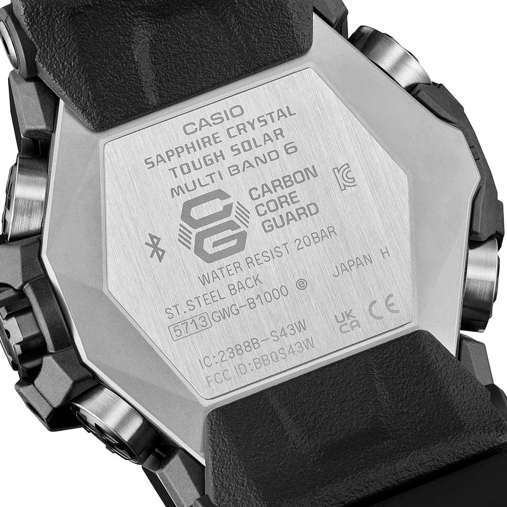 Японские наручные часы мужские Casio G-SHOCK GWG-B1000-1A | Casio 