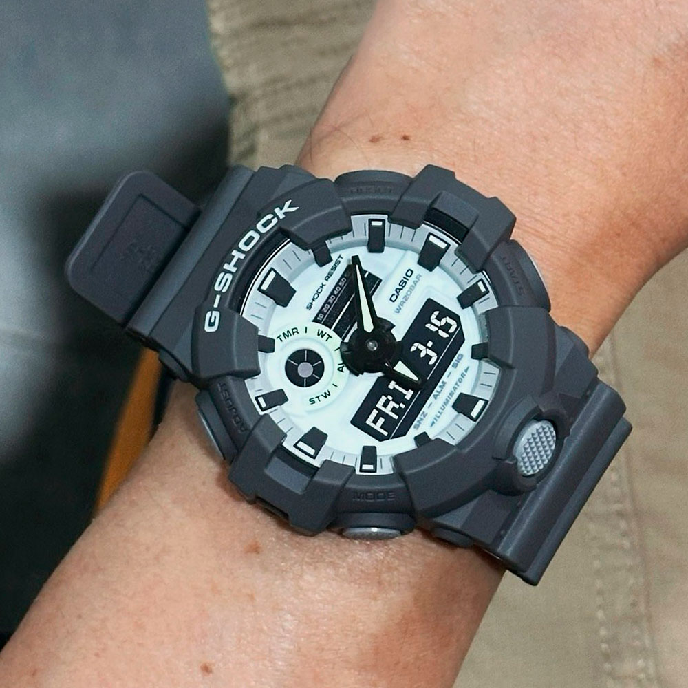 Японские наручные часы мужские Casio G-SHOCK GA-700HD-8A | Casio 