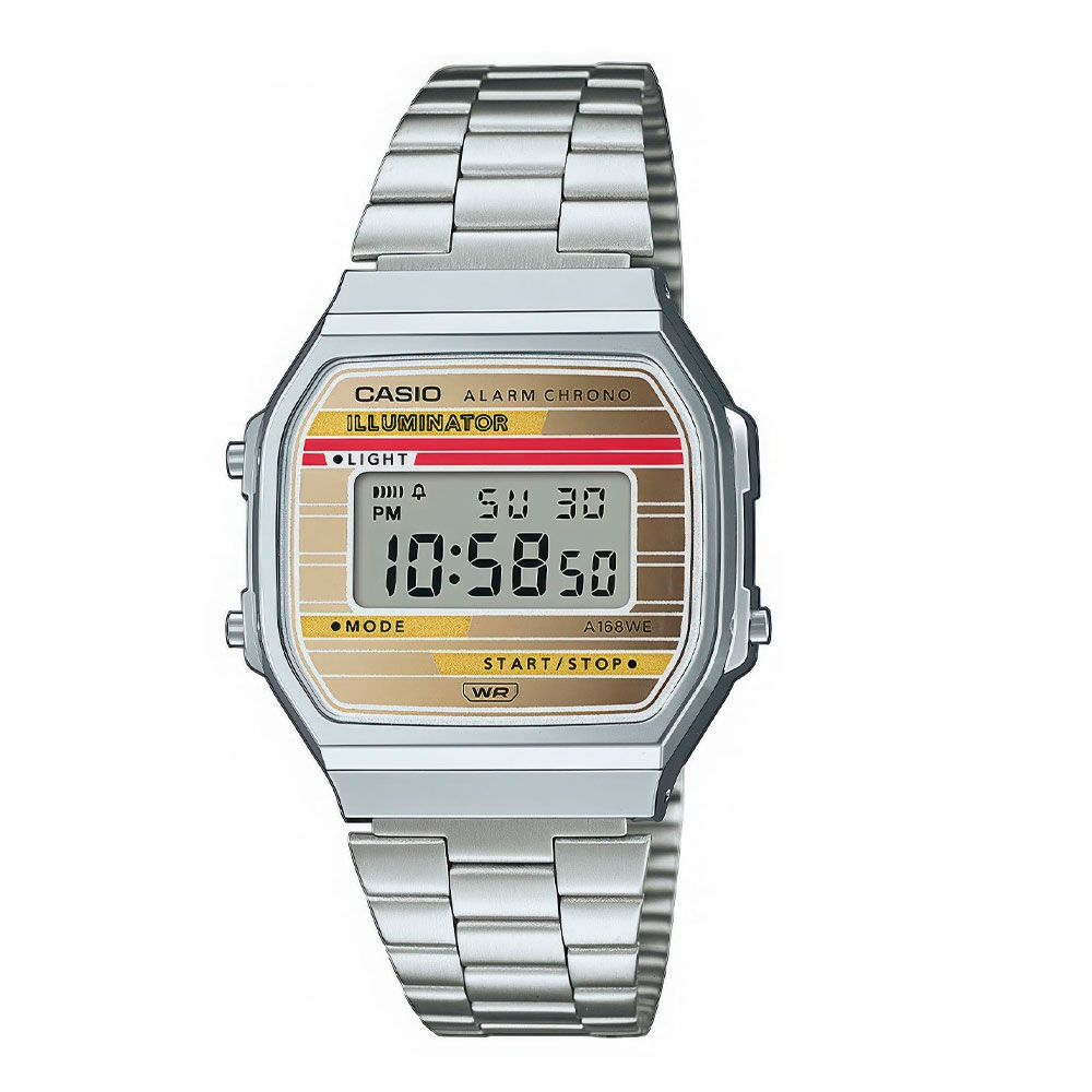 Японские наручные часы Casio Vintage A-168WEHA-9A | Casio 