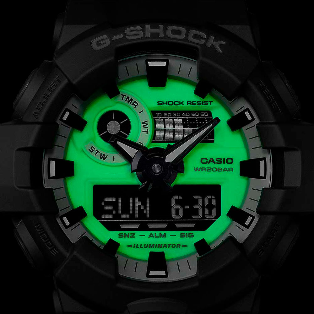 Японские наручные часы мужские Casio G-SHOCK GA-700HD-8A | Casio 