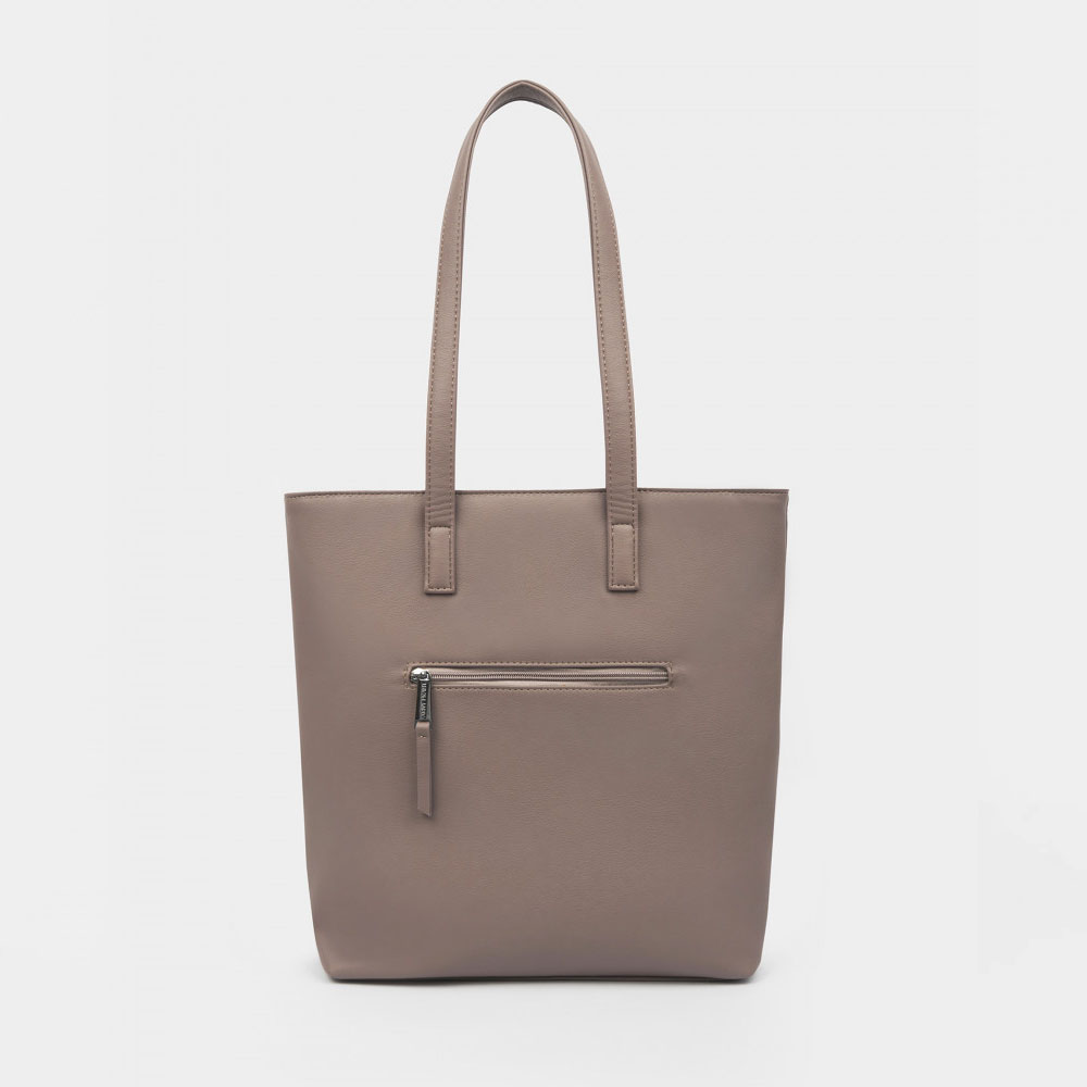 Мягкая женская сумка-шоппер ROOMY S в цвете Туман | ARNY PRAHT 